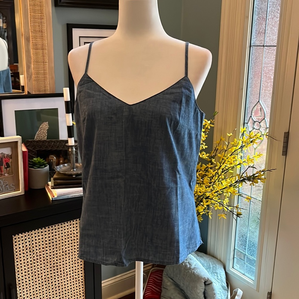 J. Crew Factory Chambray Camisole